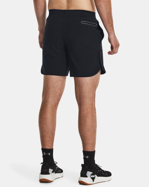 Men's Project Rock Unstoppable Snap Shorts in Black image number 1